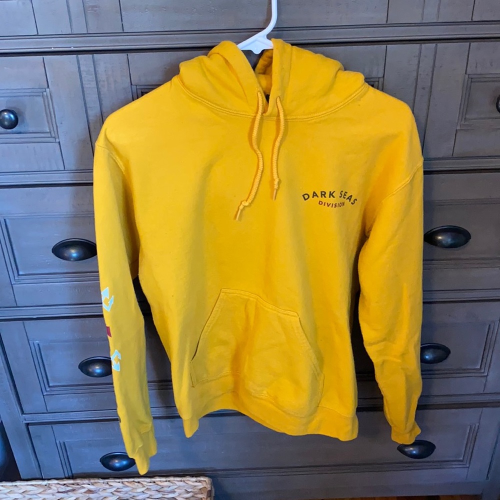 Yellow Dark Seas Division Hoodie